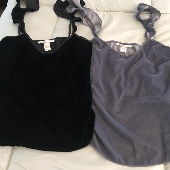 Victoria's Secret Tops - Bundle of Victoria Secret Velvet Cami top